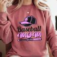 Baseball Mom Club Cool Comfort Colors Sweatshirt Orchid