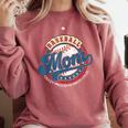 Baseball Mom Crazy Proud Always Loud Mother's Day Comfort Colors Sweatshirt Orchid Baseball Mom Crazy Proud Always Loud Mother's Day Comfort Colors Sweatshirt Orchid