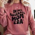 In My Baseball Mom Era Groovy Comfort Colors Sweatshirt Orchid In My Baseball Mom Era Groovy Comfort Colors Sweatshirt Orchid