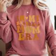 In My Baseball Mom Era For Mama Comfort Colors Sweatshirt Orchid In My Baseball Mom Era For Mama Comfort Colors Sweatshirt Orchid