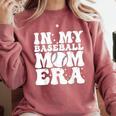 In My Baseball Mom Era Baseball Mama Mother's Day Comfort Colors Sweatshirt Orchid In My Baseball Mom Era Baseball Mama Mother's Day Comfort Colors Sweatshirt Orchid