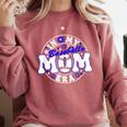 Baseball Mom Era Player Mother Game Day Comfort Colors Sweatshirt Orchid Baseball Mom Era Player Mother Game Day Comfort Colors Sweatshirt Orchid