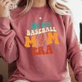 In My Baseball Mom Era Baseball Retro Groovy Mom Comfort Colors Sweatshirt Orchid In My Baseball Mom Era Baseball Retro Groovy Mom Comfort Colors Sweatshirt Orchid