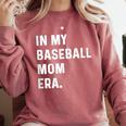 In My Baseball Mom Era Son Baseball Player Pitcher Catcher Comfort Colors Sweatshirt Orchid In My Baseball Mom Era Son Baseball Player Pitcher Catcher Comfort Colors Sweatshirt Orchid