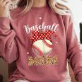 Baseball Mom Headband Leopard Baseball Ball Mother's Day Comfort Colors Sweatshirt Orchid Baseball Mom Headband Leopard Baseball Ball Mother's Day Comfort Colors Sweatshirt Orchid