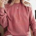 Baseball Mom Home Plate Social Club Mother's Day Comfort Colors Sweatshirt Orchid