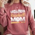 Baseball Mom Leopard Print Loud And Proud With Ball & Bat Comfort Colors Sweatshirt Orchid Baseball Mom Leopard Print Loud And Proud With Ball & Bat Comfort Colors Sweatshirt Orchid