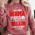 Baseball Mom Mama Baseball Lover Sport Mother's Day Comfort Colors Sweatshirt Orchid Baseball Mom Mama Baseball Lover Sport Mother's Day Comfort Colors Sweatshirt Orchid
