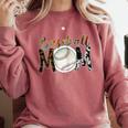 Baseball Mom Mama Mother Comfort Colors Sweatshirt Orchid Baseball Mom Mama Mother Comfort Colors Sweatshirt Orchid