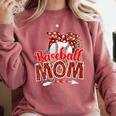 Baseball Mom Mama Mother's Day Leopard Sport Mom Mama Comfort Colors Sweatshirt Orchid Baseball Mom Mama Mother's Day Leopard Sport Mom Mama Comfort Colors Sweatshirt Orchid