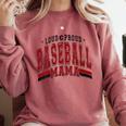 Baseball Mom Baseball Mama Mother's Day Red Loud Proud Comfort Colors Sweatshirt Orchid Baseball Mom Baseball Mama Mother's Day Red Loud Proud Comfort Colors Sweatshirt Orchid