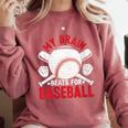 Baseball Mom Meme Quote Comfort Colors Sweatshirt Orchid Baseball Mom Meme Quote Comfort Colors Sweatshirt Orchid