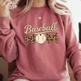 Baseball Mom Mothers' Day Comfort Colors Sweatshirt Orchid Baseball Mom Mothers' Day Comfort Colors Sweatshirt Orchid