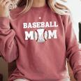 Baseball MOM Mother's Day Baseball Game Cheer Mom Comfort Colors Sweatshirt Orchid Baseball MOM Mother's Day Baseball Game Cheer Mom Comfort Colors Sweatshirt Orchid