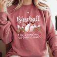 Baseball Mom Like A Normal Mom But Louder & Prouder Women Premium Comfort Colors Sweatshirt Orchid Baseball Mom Like A Normal Mom But Louder & Prouder Women Premium Comfort Colors Sweatshirt Orchid