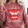Baseball Mom Baseball Player Baseball Comfort Colors Sweatshirt Orchid