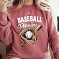 Baseball Mom Baseball Player Comfort Colors Sweatshirt Orchid Baseball Mom Baseball Player Comfort Colors Sweatshirt Orchid