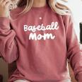 Baseball Mom Retro Comfort Colors Sweatshirt Orchid Baseball Mom Retro Comfort Colors Sweatshirt Orchid