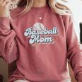 Baseball Mom Sporty Retro Baseball Team Momma Gray Comfort Colors Sweatshirt Orchid Baseball Mom Sporty Retro Baseball Team Momma Gray Comfort Colors Sweatshirt Orchid