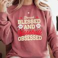 Baseball Mom Stressed Blessed And Baseball Obsessed Premium Comfort Colors Sweatshirt Orchid Baseball Mom Stressed Blessed And Baseball Obsessed Premium Comfort Colors Sweatshirt Orchid