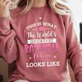 Baseball Mom -This Is What Basketball Mom Looks Like Comfort Colors Sweatshirt Orchid Baseball Mom -This Is What Basketball Mom Looks Like Comfort Colors Sweatshirt Orchid