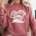 Baseball Mom Will Yell Loudly Comfort Colors Sweatshirt Orchid Baseball Mom Will Yell Loudly Comfort Colors Sweatshirt Orchid