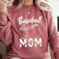 Baseball Mom For Women Family Matching Players Team Mommy Comfort Colors Sweatshirt Orchid Baseball Mom For Women Family Matching Players Team Mommy Comfort Colors Sweatshirt Orchid