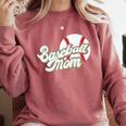 Baseball Mom's Favorite Game Day Premium Comfort Colors Sweatshirt Orchid Baseball Mom's Favorite Game Day Premium Comfort Colors Sweatshirt Orchid
