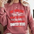 Baseball Moms My Kids Are Dirty Too Comfort Colors Sweatshirt Orchid Baseball Moms My Kids Are Dirty Too Comfort Colors Sweatshirt Orchid