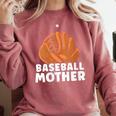 Baseball Mother Lover Baseballer Player Match Baseball Mom Comfort Colors Sweatshirt Orchid Baseball Mother Lover Baseballer Player Match Baseball Mom Comfort Colors Sweatshirt Orchid