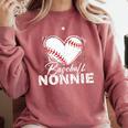 Baseball Nonnie Baseball Heart Comfort Colors Sweatshirt Orchid Baseball Nonnie Baseball Heart Comfort Colors Sweatshirt Orchid