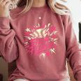 Baseball Phrase With Stars Comfort Colors Sweatshirt Orchid Baseball Phrase With Stars Comfort Colors Sweatshirt Orchid