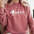 Baseball Pitcher Game Day Team Sport Player Coach Family Fan Comfort Colors Sweatshirt Orchid Baseball Pitcher Game Day Team Sport Player Coach Family Fan Comfort Colors Sweatshirt Orchid