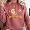 Baseball Santa 67 Christmas Xmas Boys Retro Comfort Colors Sweatshirt Orchid Baseball Santa 67 Christmas Xmas Boys Retro Comfort Colors Sweatshirt Orchid
