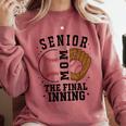 Baseball Senior Mom 2026 The Final Inning Comfort Colors Sweatshirt Orchid Baseball Senior Mom 2026 The Final Inning Comfort Colors Sweatshirt Orchid