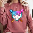 Baseball Sport Respect The Drip Boys Baseball Comfort Colors Sweatshirt Orchid Baseball Sport Respect The Drip Boys Baseball Comfort Colors Sweatshirt Orchid