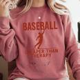 Baseball Tee For Men Women Comfort Colors Sweatshirt Orchid