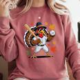 Baseball Turkey 67 Meme Thanksgiving For Boys Toddlers Kid Comfort Colors Sweatshirt Orchid Baseball Turkey 67 Meme Thanksgiving For Boys Toddlers Kid Comfort Colors Sweatshirt Orchid