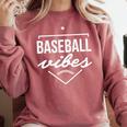 Baseball Vibes Baseball Mom Life Women Baseball Vibes Comfort Colors Sweatshirt Orchid Baseball Vibes Baseball Mom Life Women Baseball Vibes Comfort Colors Sweatshirt Orchid