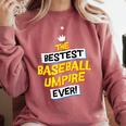 Best Baseball Umpire Job Occupation Comfort Colors Sweatshirt Orchid Best Baseball Umpire Job Occupation Comfort Colors Sweatshirt Orchid