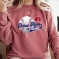 Bonus Mom Rookie Of Year 1st Birthday Baseball Theme Comfort Colors Sweatshirt Orchid Bonus Mom Rookie Of Year 1st Birthday Baseball Theme Comfort Colors Sweatshirt Orchid