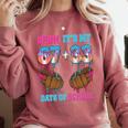 Bruh Its My 67 33 Day Of School Baseball Boys Kids 100th Day Comfort Colors Sweatshirt Orchid