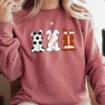 Bunny Football Baseball Sport Easter Day Comfort Colors Sweatshirt Orchid Bunny Football Baseball Sport Easter Day Comfort Colors Sweatshirt Orchid