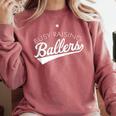Busy Raising Ballers Baseball Mom & Parent Sports Comfort Colors Sweatshirt Orchid Busy Raising Ballers Baseball Mom & Parent Sports Comfort Colors Sweatshirt Orchid