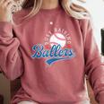 Busy Raising Ballers Baseball Mom Group Tee Comfort Colors Sweatshirt Orchid Busy Raising Ballers Baseball Mom Group Tee Comfort Colors Sweatshirt Orchid