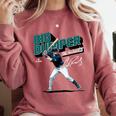 Cal Raleigh Seattle MLB Baseball Players MLBCRA205M Comfort Colors Sweatshirt Orchid Cal Raleigh Seattle MLB Baseball Players MLBCRA205M Comfort Colors Sweatshirt Orchid