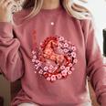 Chinese New Year 2026 Year Of The Horse Raglan Baseball Tee Comfort Colors Sweatshirt Orchid