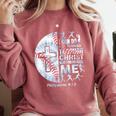 Christian Baseball Men Boy Player Team Religious Philippians Comfort Colors Sweatshirt Orchid Christian Baseball Men Boy Player Team Religious Philippians Comfort Colors Sweatshirt Orchid