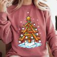 Christmas Baseball Tree Lights Xmas Comfort Colors Sweatshirt Orchid Christmas Baseball Tree Lights Xmas Comfort Colors Sweatshirt Orchid