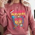 Christmas Gingerbread Bruh 67 Baseball Ice Cream Drip Kids Comfort Colors Sweatshirt Orchid Christmas Gingerbread Bruh 67 Baseball Ice Cream Drip Kids Comfort Colors Sweatshirt Orchid